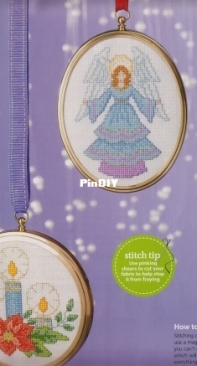 Divine Decorations - Festive Frames by Sue Page from Cross Stitch Gold 70 XSD