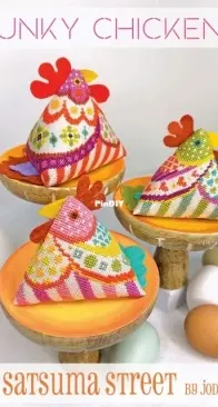Satsuma Street - Funky Chickens by Jodi Rice