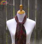 Elegant Lines Scarf -  Buffalo Wool  - free