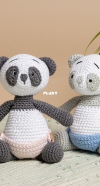 Hobbii Friends - Pif Paf - Puf - Panda Baby - Free