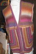 Mochi Plus Mitered Square Vest by Gail Tanquary-Free