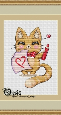 Valentine by Olesia Gavrilova