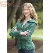 Premier Yarns Design Team - Jungle Girl Coat