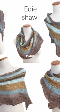 Edie shawl by Petra Breakstone-Free