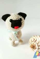 Galina Zatsarnaya - Little Pug Dog - Russian - Free
