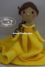 Atelier de Peggy 116 - Belle lovey blanket - French