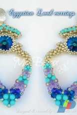 Mei Bijoux - Antonella Di Spigno - Egyptian Look Earrings - Italian