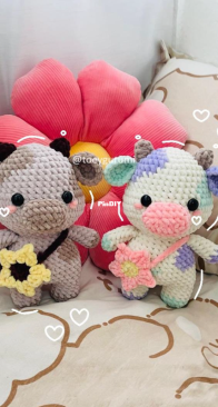 Toeygurumi - Cow - Vaquita - Spanish