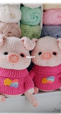 Lyudmila Zhuravleva - Людмила Журавлева - Piglet Waddles - Поросенок Пухля - Russian