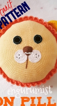 Engurumist - Lion Pillow - Aslan yastik - English and Turkish - Free