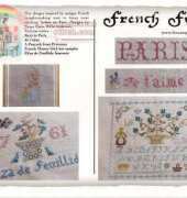 The Sampler Girl - French Folio