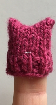 Itty Bitty Pussy Hat Pin by Cara Jo Knapp-Free