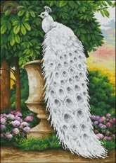 White Peacock from Haft gobelinowy 2014.04