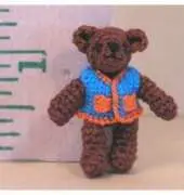 Bluebeary Treasures - Sue Pendleton -  Bearly There miniature bear