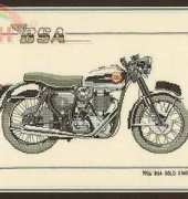 Heritage Transport Classics CBS232 - 1956 BSA Gold Star
