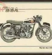 Heritage Transport Classics CBS232 - 1956 BSA Gold Star