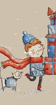 Sv_stitch - New Year With a Cat by Svetlana Nemiritskaya (Svetlaja_maj)