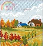 Dome 230413 The Blessing of Autumn / Cross Design Four Season 6026