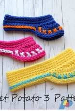 My Sweet Potato 3- Christine Mitchell- Crochet Visor