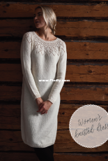 Womans Knitted Dress-Novia-Free.