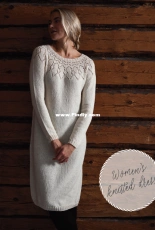 Womans Knitted Dress-Novia-Free.