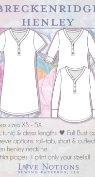 Love Notions - Breckenridge Henley - Size XS-5X