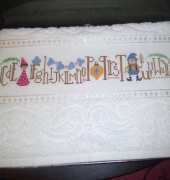 Christmas Row Towel