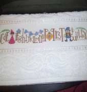 Christmas Row Towel