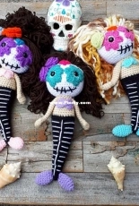 Mamas Creations - Melanie Mullally - Sugar Skull Mermaid