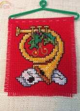 NMI Horn Christmas Ornament