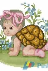 Ellen Maurer Stroh EMS Animal Babies - Turtle Baby PCS