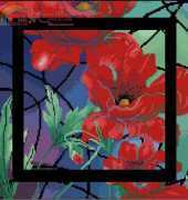 Cross My Heart  CSB 273 Oriental Poppies