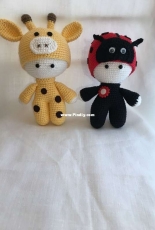 ladybug and giraffe