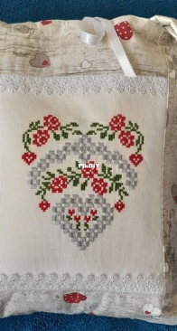 Hardanger and Cross Stitch Roses