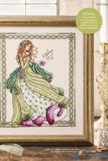 Emerald Angel or Celtic Beauty by Shannon Wasilieff from Cross Stitch Gold 136 XSD