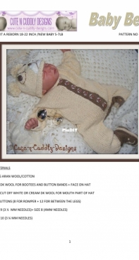 Cute n Cuddly -  Aradhna Shukla- 64 Baby Bear