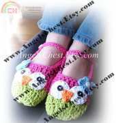 Angels Chest Boutique - Mary Angel Morris - Owl Mary Jane Slippers