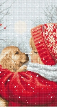 Letistitch L8019 Christmas Hugs XSD