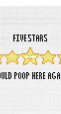 Craft Star Digital - Would Poop Here Again