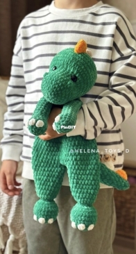 Crochet Studio / Helena Toys Dmitrov - Kharitonova Elena - Dino Snuggler