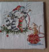 knitting cat - margaret sherry