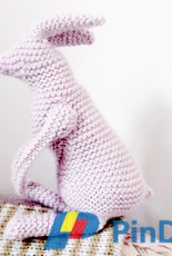 Sitting Hare by Claire Garland/Claire Garland Dot Pebble-Free