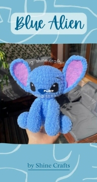 Shine Crafts - Militsa - Blue Alien - Free