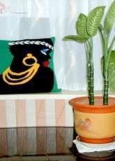 Cushion for leaning on