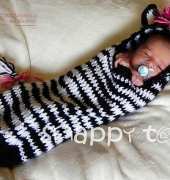 Snappy Tots - Heidi Yates - Barcode the Zebra Cocoon