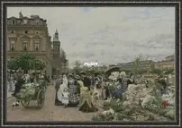 Flower market by Ivolga