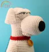 Nicoles Nerdy Knots - Brian Griffin from Family Guy - free