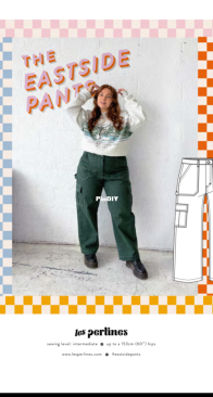 Les Perlines - Eastside Pants - Size AA - O