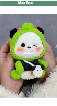 Linh San Handmade - Linhsan - Mini Bear Cosplay - DINO Bear - English