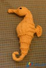 Seahorse Softie by Thora Bey-Free